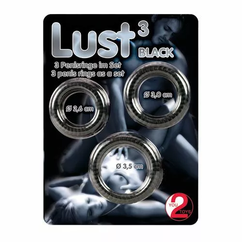 You2Toys Lust - 3 Penis Ringen - Afbeelding 5
