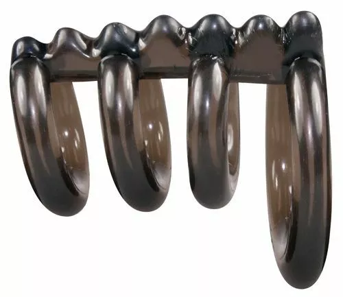 Bad Kitty Penisring Kwartet - Zwart