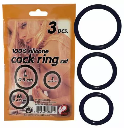 You2Toys Cock Ring Trio - Afbeelding 2