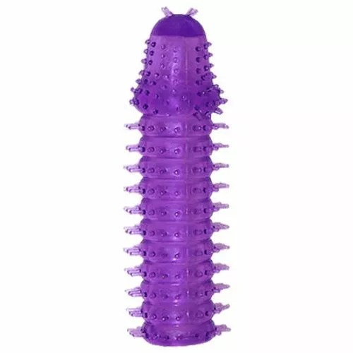 You2Toys Paarse Penis Sleeve Met Ribbels