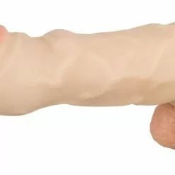 You2Toys Verlengende Huidskleurige Penissleeve Met Bal Ring