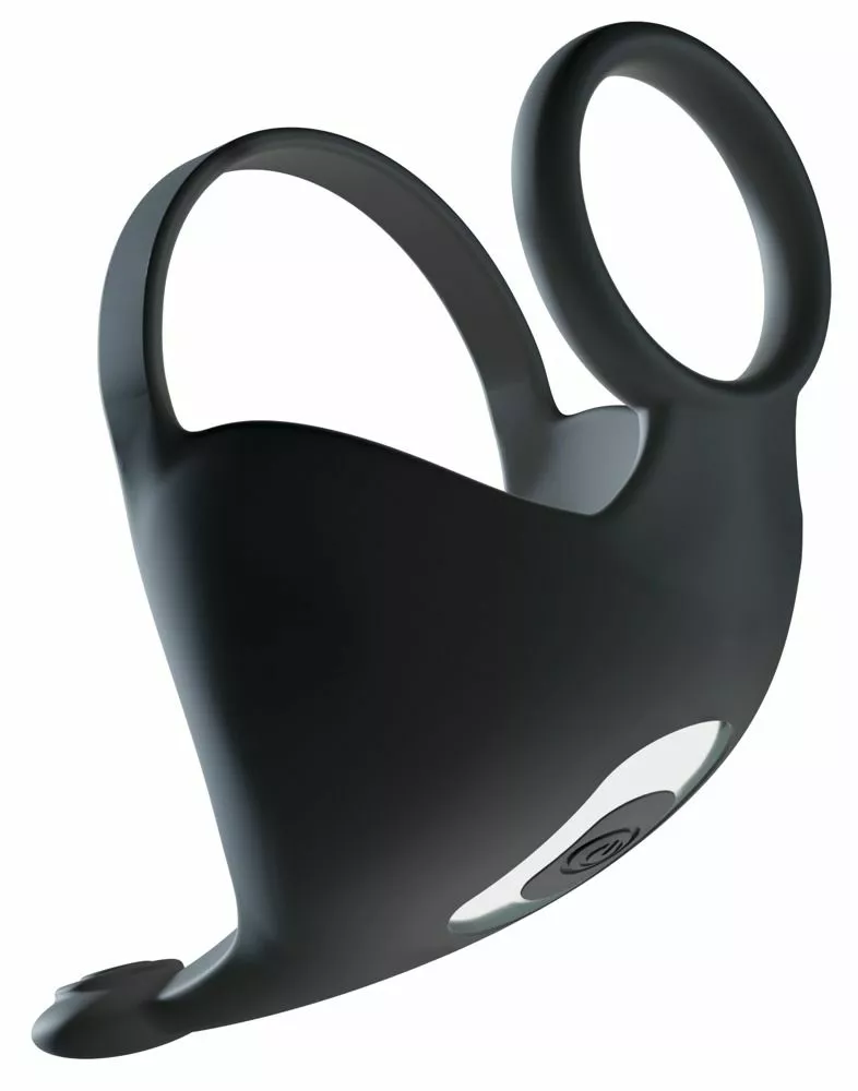 Rebel Cockring Met RC Ball Massager