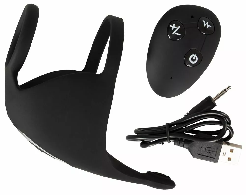 Rebel Cockring Met RC Ball Massager - Afbeelding 10