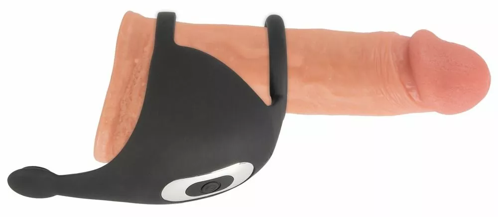 Rebel Cockring Met RC Ball Massager - Afbeelding 12