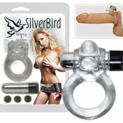 You2Toys Vibrerende Cockring Silver Bird