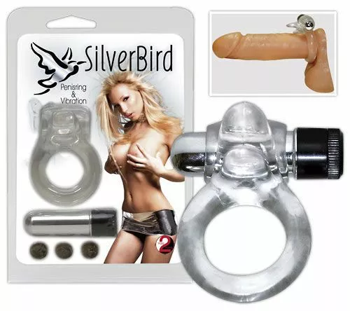 You2Toys Vibrerende Cockring Silver Bird