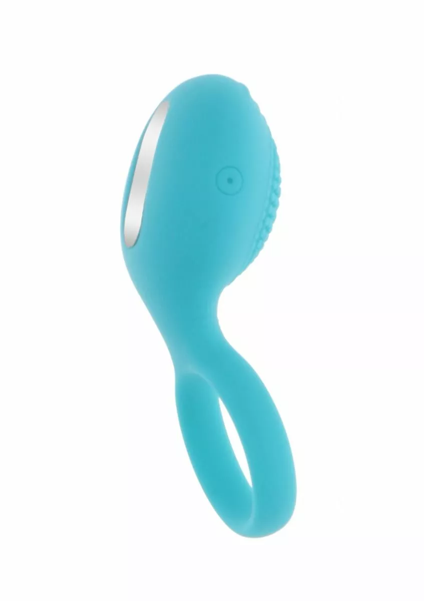 ToyJoy Vibrerende Cockring Tickle Brush C-Ring - Afbeelding 4