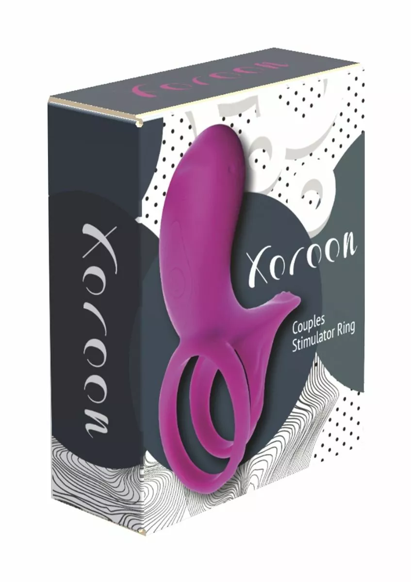 Xocoon Vibrerende Cockring Couples Stimulator - Afbeelding 2