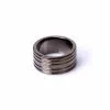 Spartan Steel Donkere Stalen Penisring-40 Mm