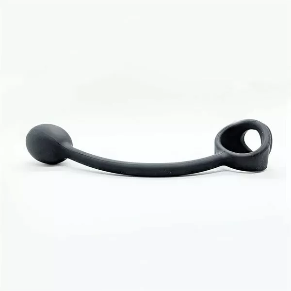 Sport Fucker Thunder Plug Asslock + Cockring - Zwart - Afbeelding 2