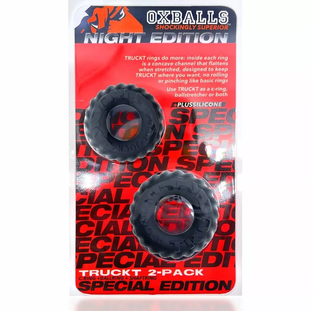 Oxballs 2-pack Cockringen Truckt Night Edition - Afbeelding 5
