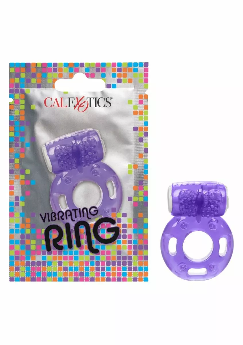 California Exotic Vibrerende Cockring CalExoctics - Paars