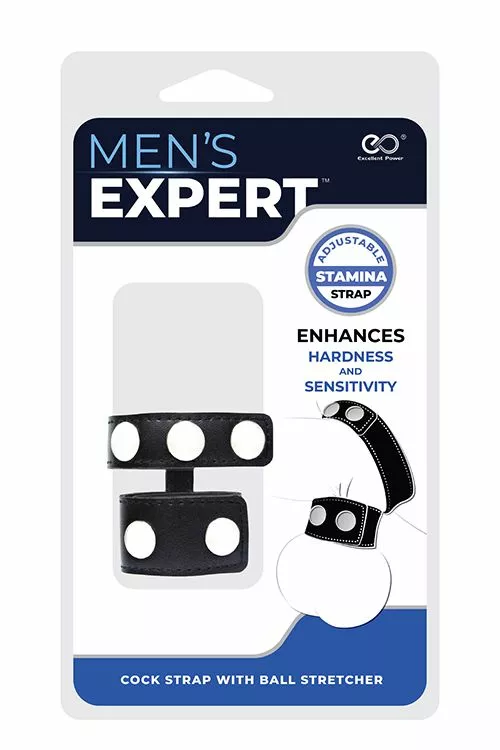 Excellent Power Men's Expert Cockstrap Met Ballstretcher - Afbeelding 2