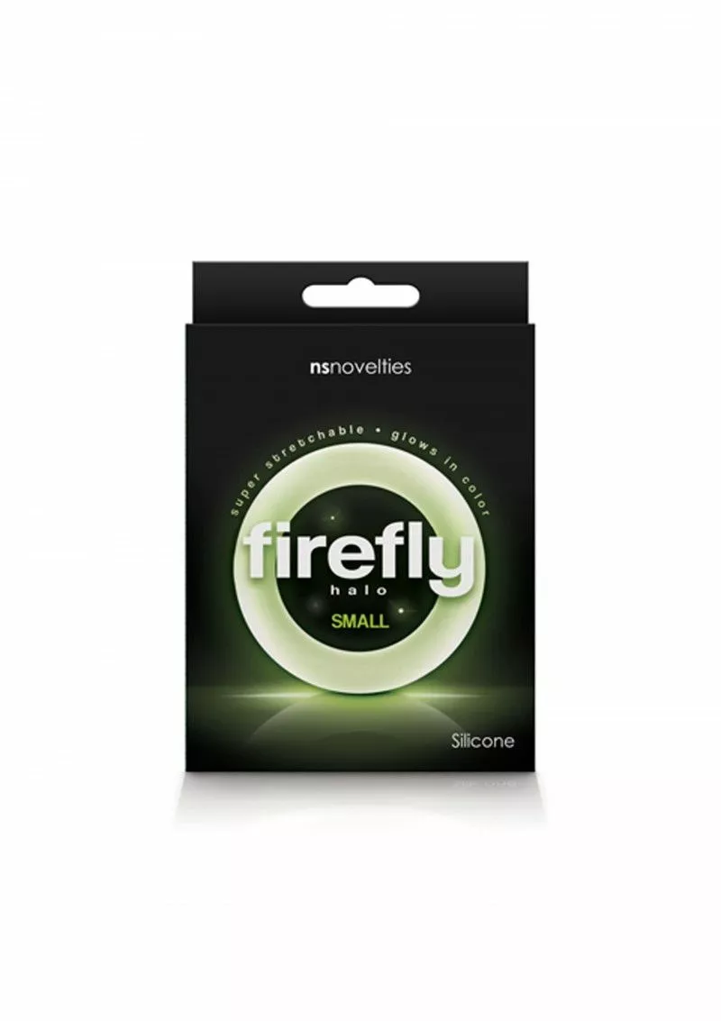 NS Novelties Glow In The Dark - Penisring In Diverse Kleuren - Maat S -Wit - Afbeelding 8