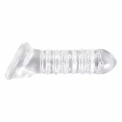 NS Novelties Penissleeve Ribbed Transparant