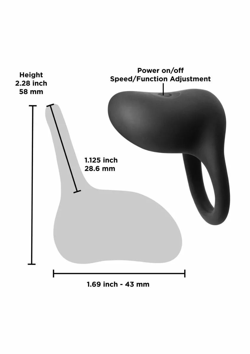 Vibrerende Cockring Renegade Regal - Afbeelding 2