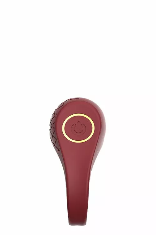 Dreamtoys Vibrerende Cockring Romance Ivy - Rood - Afbeelding 4