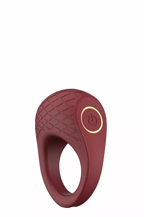 Dreamtoys Vibrerende Cockring Romance Ivy - Rood