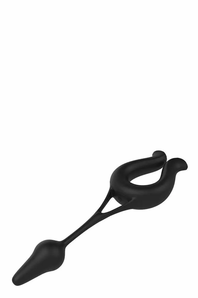 Dreamtoys Cockring Met Anal Plug Rings Of Love - Afbeelding 11