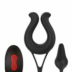 Dreamtoys Cockring Met Anal Plug Rings Of Love