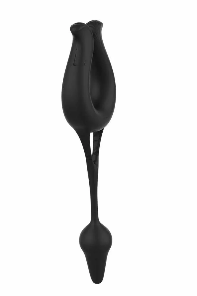 Dreamtoys Cockring Met Anal Plug Rings Of Love - Afbeelding 7