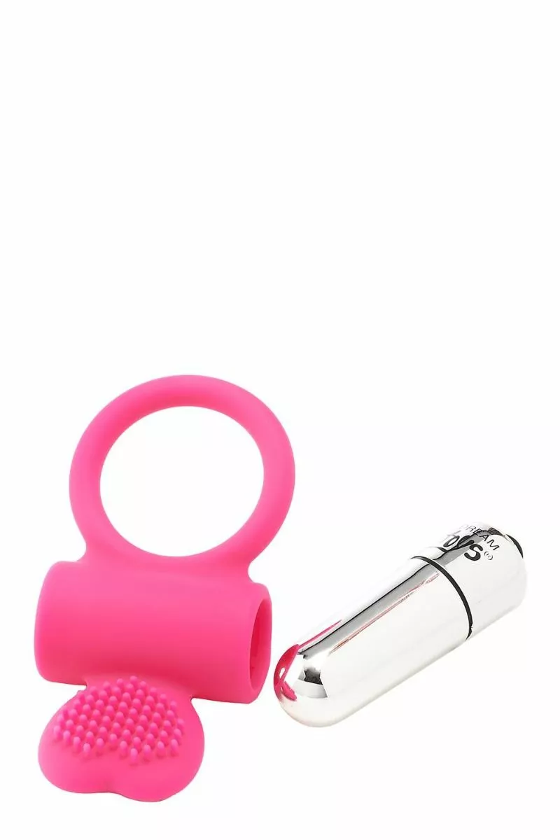 Dreamtoys Vibrerende Cockring Flirts - Roze - Afbeelding 2