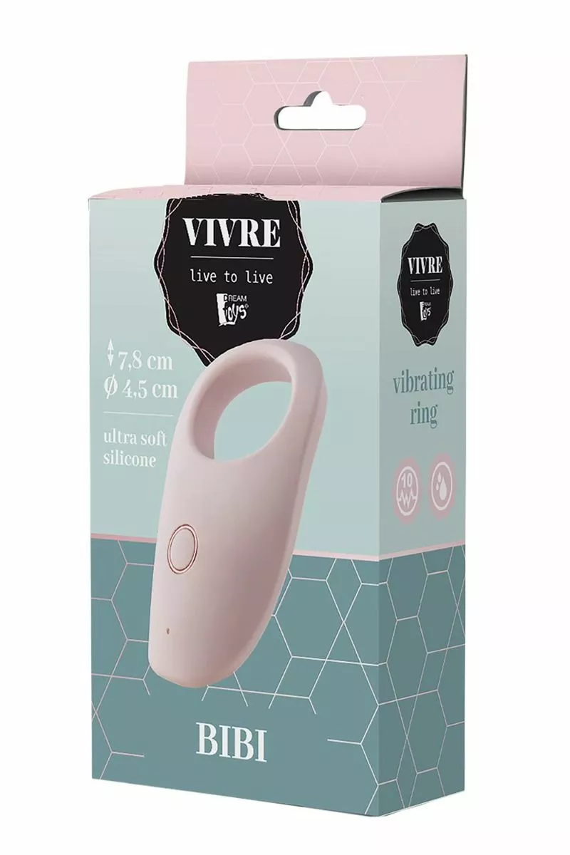 Dreamtoys Vibrerende Cockring BIBI - Afbeelding 9