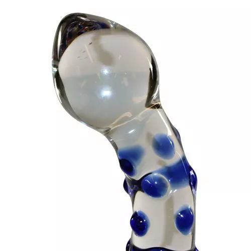 Icicles (Pipedream) Gebogen Glazen Dildo Icicles No 18 - Afbeelding 2