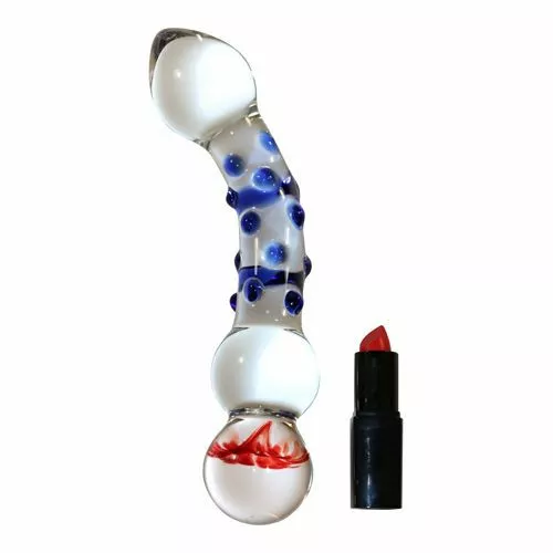 Icicles (Pipedream) Gebogen Glazen Dildo Icicles No 18 - Afbeelding 4