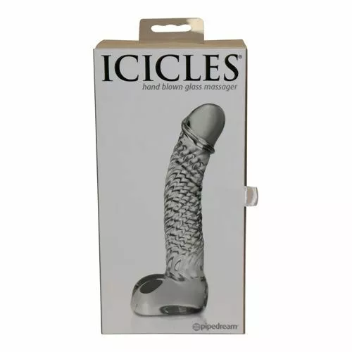 Icicles (Pipedream) Dildo Glas - Icicles Nummer 61 - Afbeelding 6