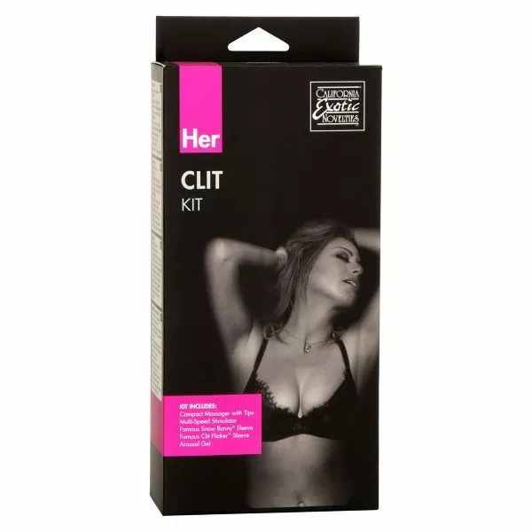 California Exotic Her Clit Kit - Clitoris Massage Setje - Afbeelding 2