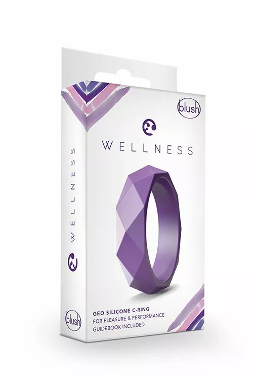 Blush Cockring Welness Geo - Paars - Afbeelding 5
