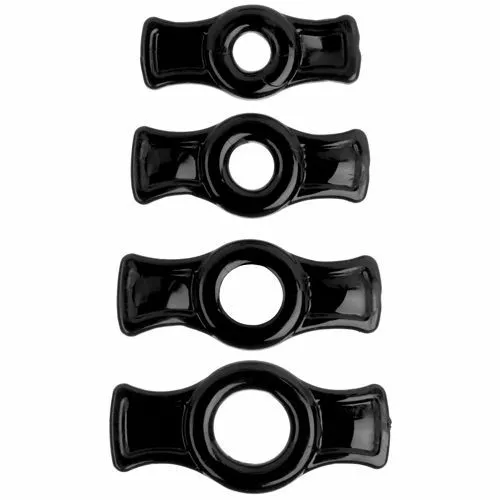 TitanMen Penis Ring Set - Black