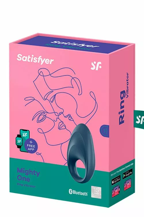Satisfyer Vibrerende Cockring Mighty One - Afbeelding 7