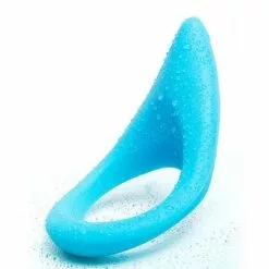 Cockring Met Perineum Stimulator - Laid P.2 51.5 Mm - Blauw