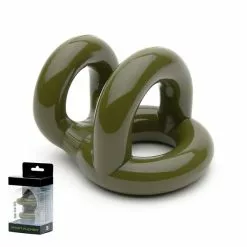 Sport Fucker Cock En Ball Fucker Ring - Army Groen