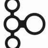 Rimba Cockring En Ball Splitter Quatro