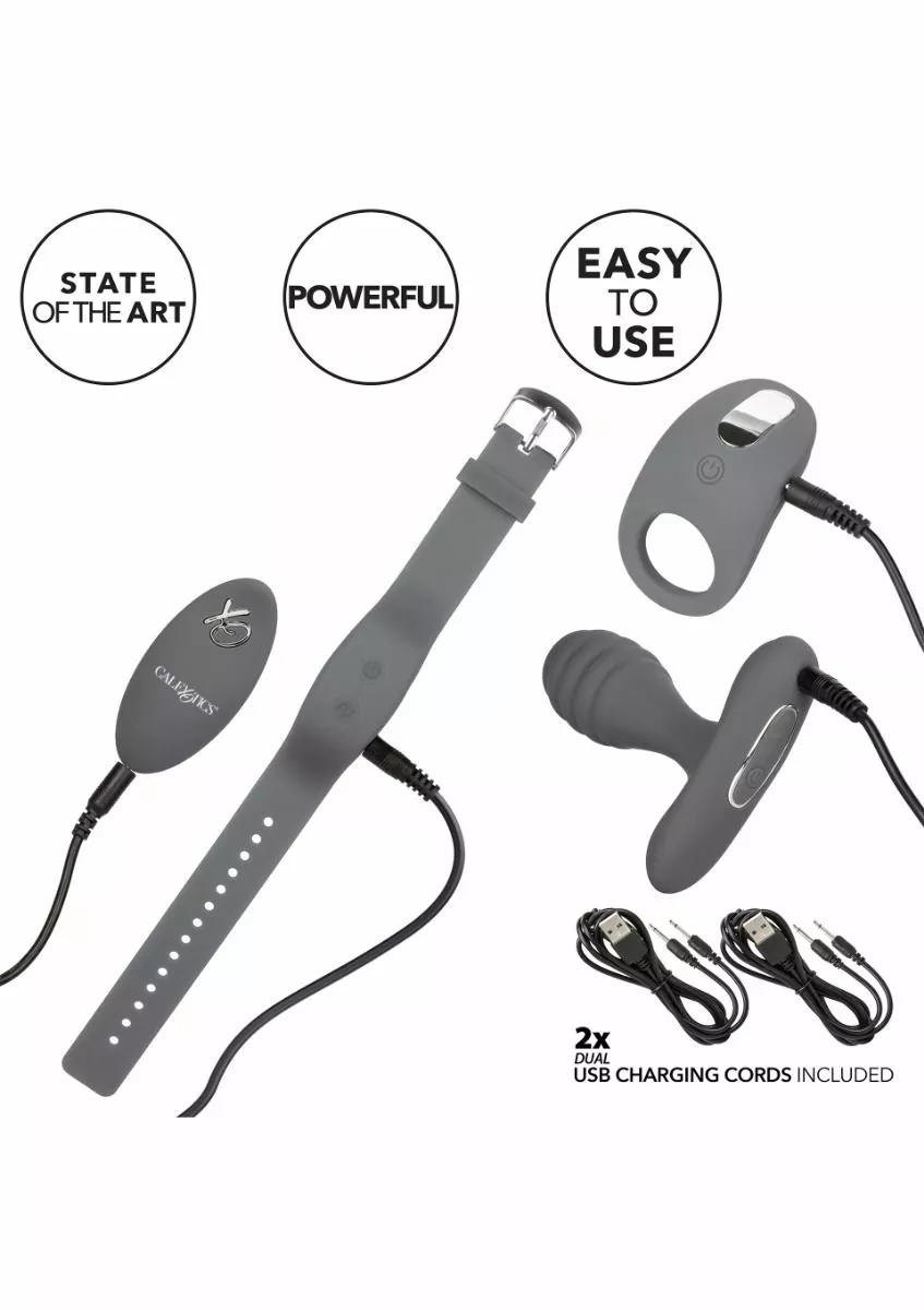 California Exotic Adventure Set Met C-Ring En Anaal Plug - Afbeelding 7