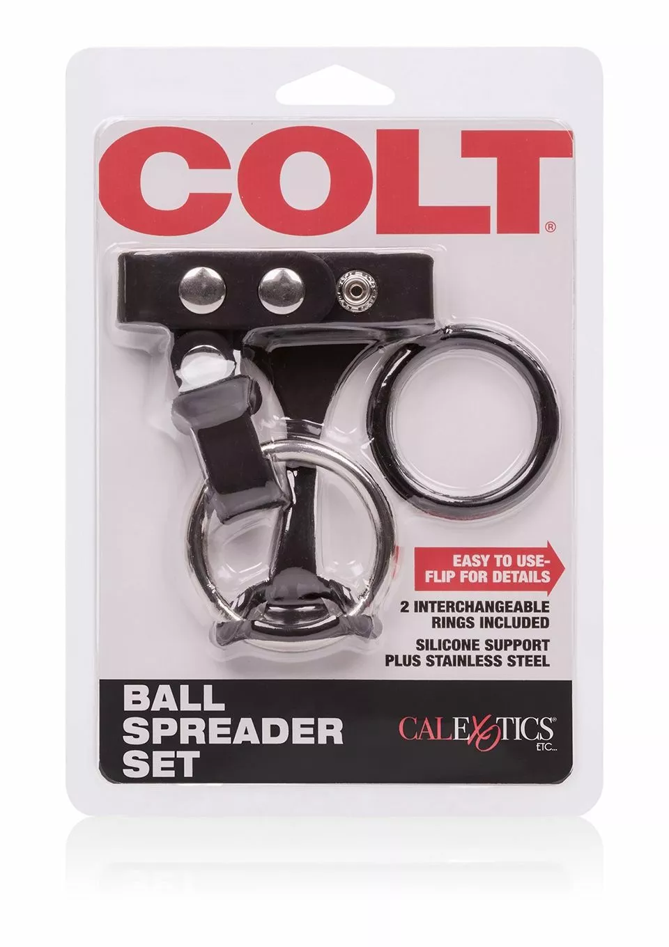 California Exotic Ballen Spreider Met Cockring - Afbeelding 2
