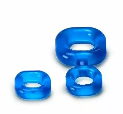 Boner Kit Cockring Set - Sport Fucker-Blauw - Afbeelding 6
