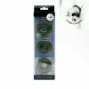 Sport Fucker Chubby Rubber Cockring 3-Pack - Groen