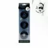 Sport Fucker Chubby Rubber Cockring 3-Pack - Zwart