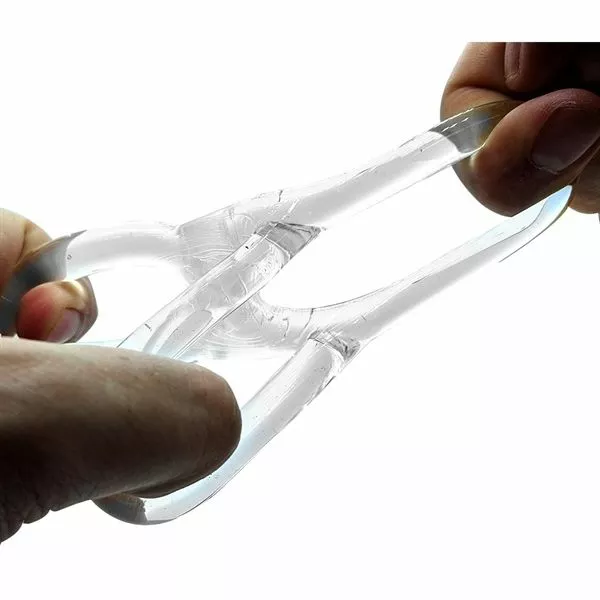 Sport Fucker Cock En Ball Fucker Ring - Transparant - Afbeelding 2