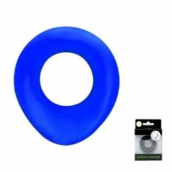 Sport Fucker Cockiring Silicone Wedge - Blauw