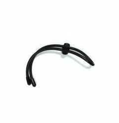 BLACK LABEL Cockring 5 Mm Verstelbaar - Zwart