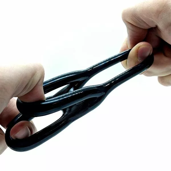 Sport Fucker Cockring Fucker Ring - Zwart - Afbeelding 4