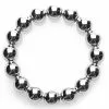 Master Series Cockring Met Beads - Zilver
