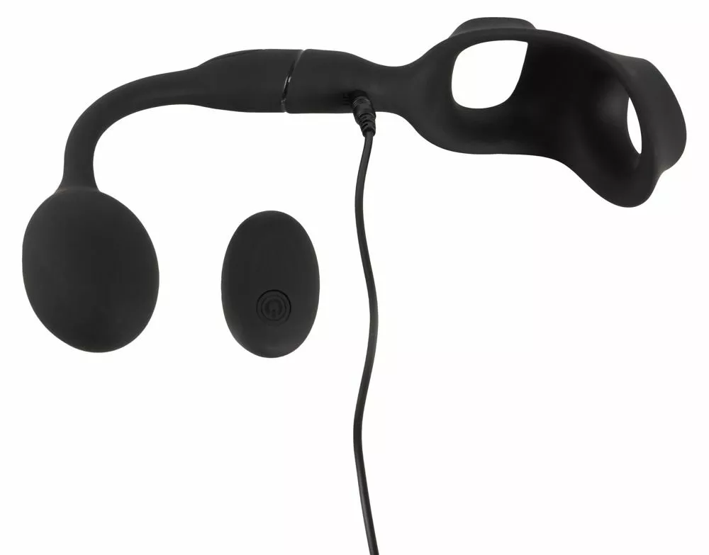 Rebel Cockring Met RC Buttplug - Afbeelding 7