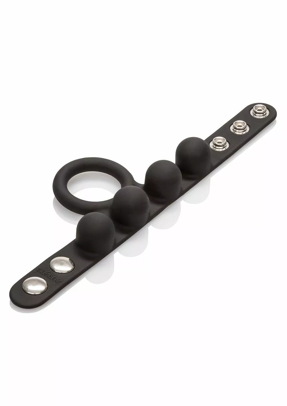 California Exotic Verzwaarde Ballstretcher Met Cockring - Afbeelding 2