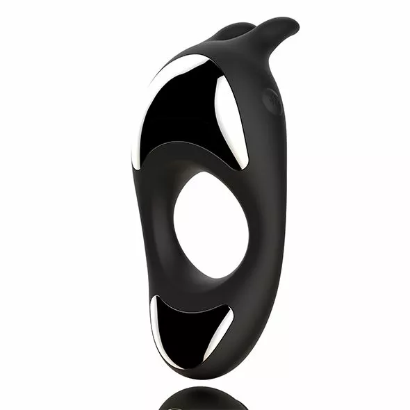 FeelzToys Cockring Met Vibratie - Zeus - Zwart - Afbeelding 4